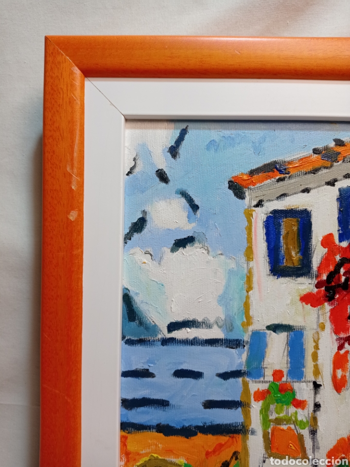 Arte: &Oacute;LEO SOBRE LIENZO ENMARCADO - Foto 2