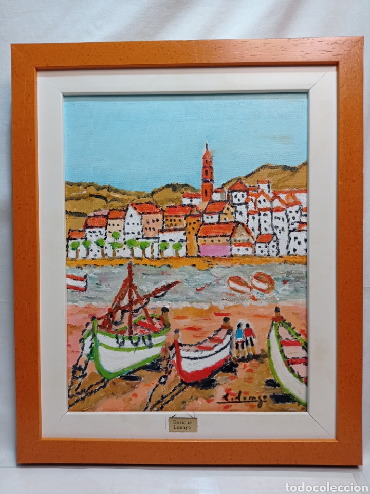 Arte: &Oacute;LEO SOBRE LIENZO ENRIQUE LUENGO - Foto 1