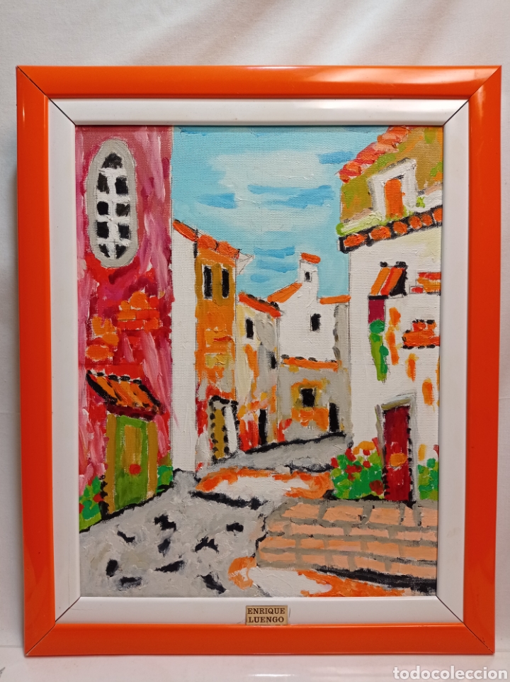 Arte: &Oacute;LEO SOBRE LIENZO ENRIQUE LUENGO - Foto 1