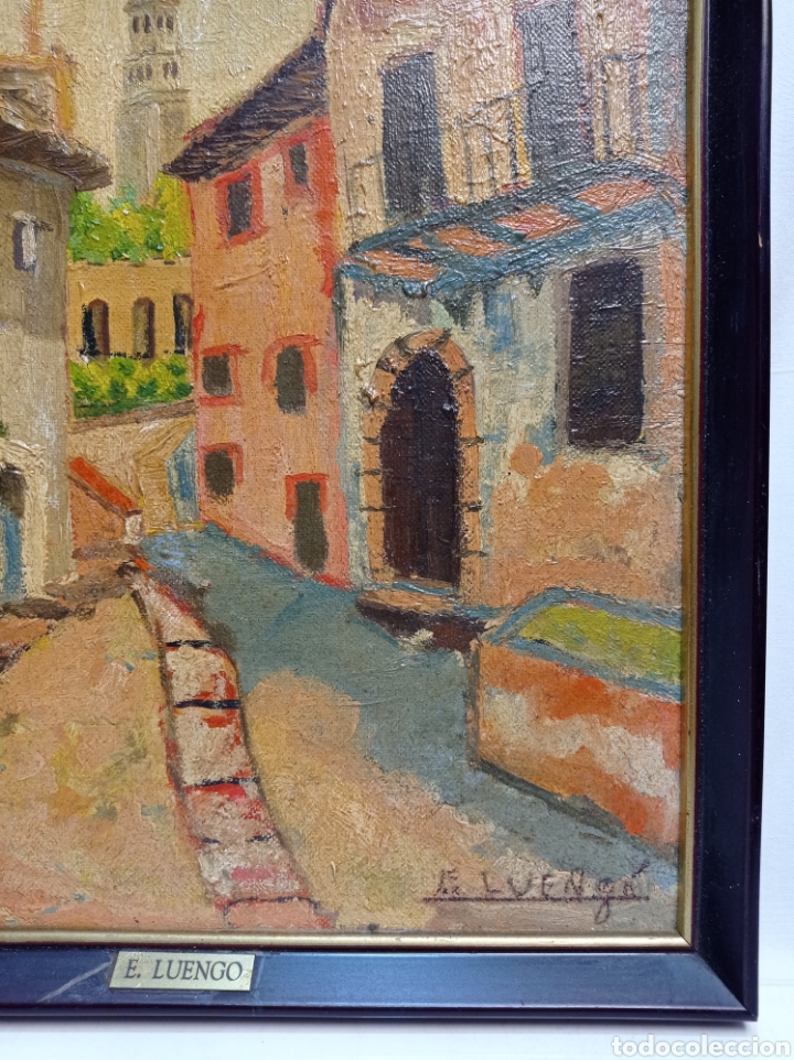 Arte: &Oacute;LEO SOBRE LIENZO ENRIQUE LUENGO - Foto 5