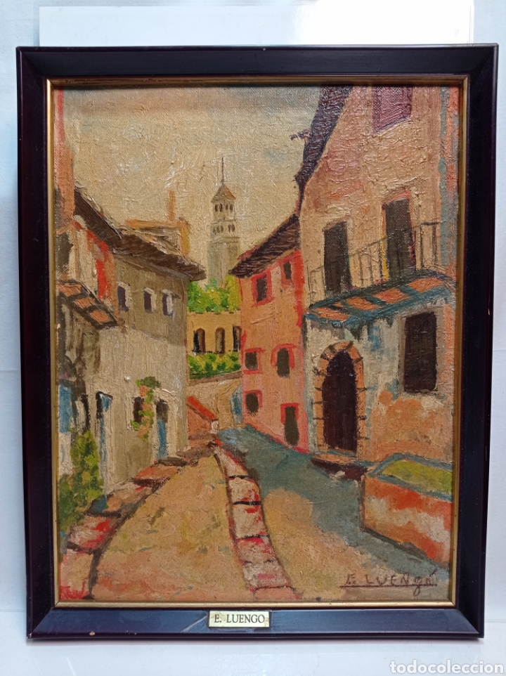 Arte: &Oacute;LEO SOBRE LIENZO ENRIQUE LUENGO - Foto 1