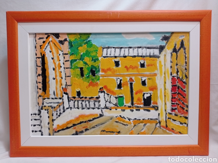 Kunst: &Oacute;LEO SOBRE LIENZO ENMARCADO