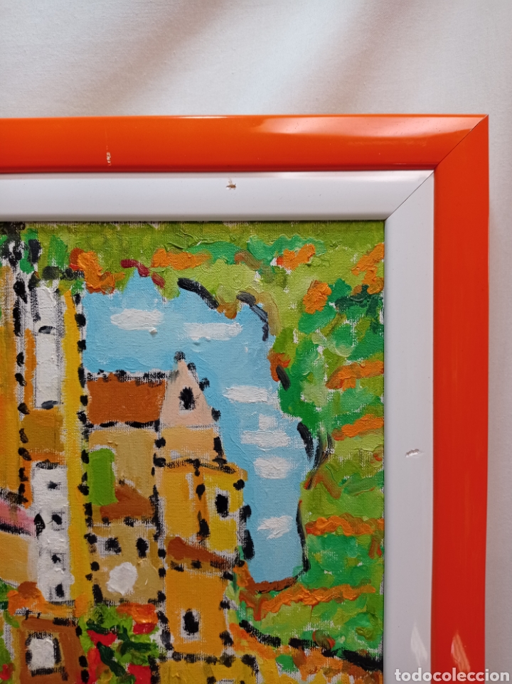 Arte: &Oacute;LEO SOBRE LIENZO ENMARCADO - Foto 2