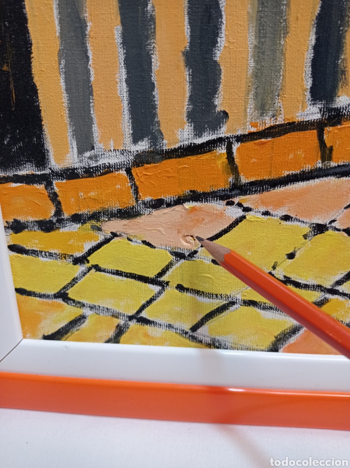 Arte: &Oacute;LEO SOBRE LIENZO ENMARCADO - Foto 4