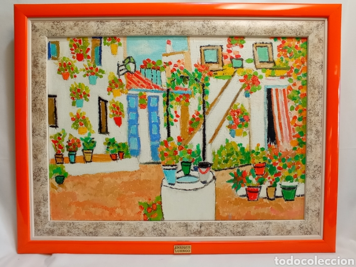 Arte: &Oacute;LEO SOBRE LIENZO ENRIQUE LUENGO - Foto 1