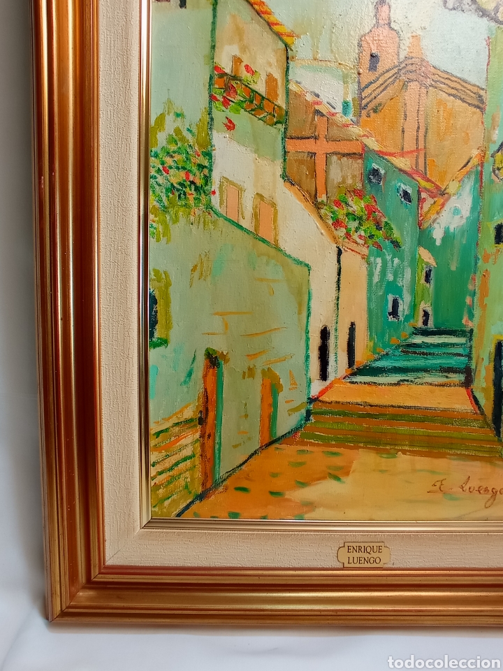 Arte: &Oacute;LEO SOBRE LIENZO ENRIQUE LUENGO - Foto 5