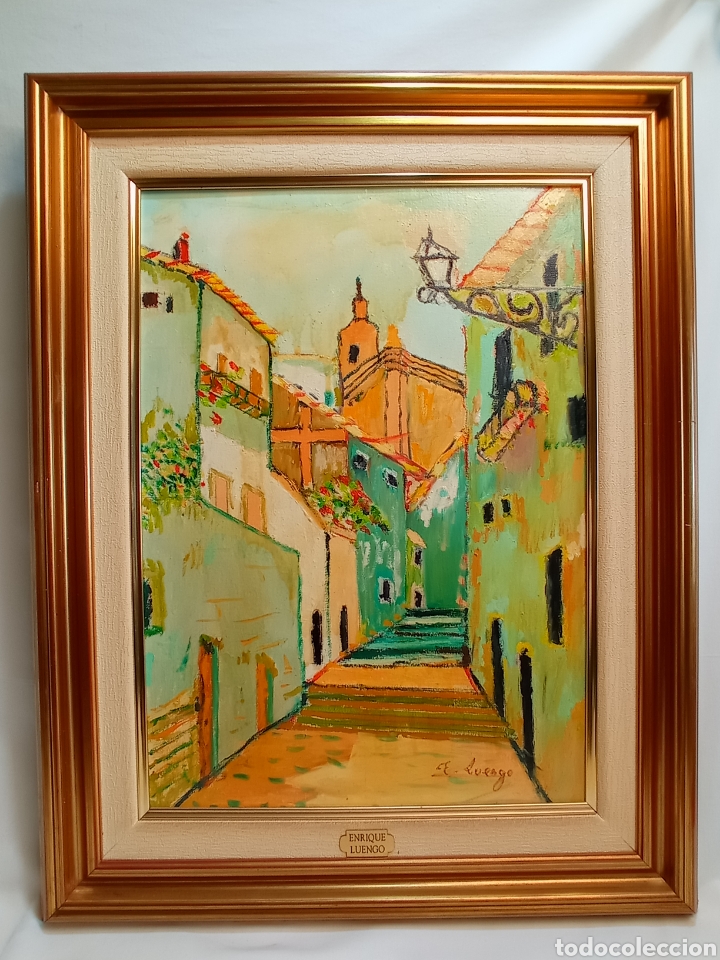 Arte: &Oacute;LEO SOBRE LIENZO ENRIQUE LUENGO - Foto 1