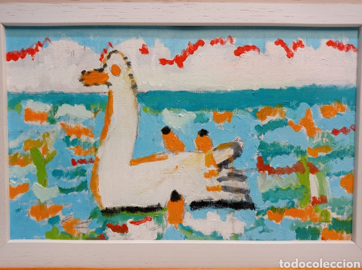 Arte: &Oacute;LEO SOBRE LIENZO ENMARCADO - Foto 2