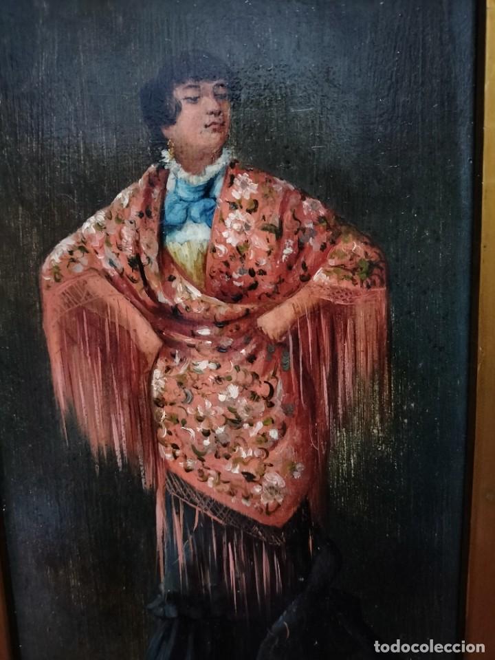 Arte: Manolas con maton de manila del siglo XIX - Foto 6