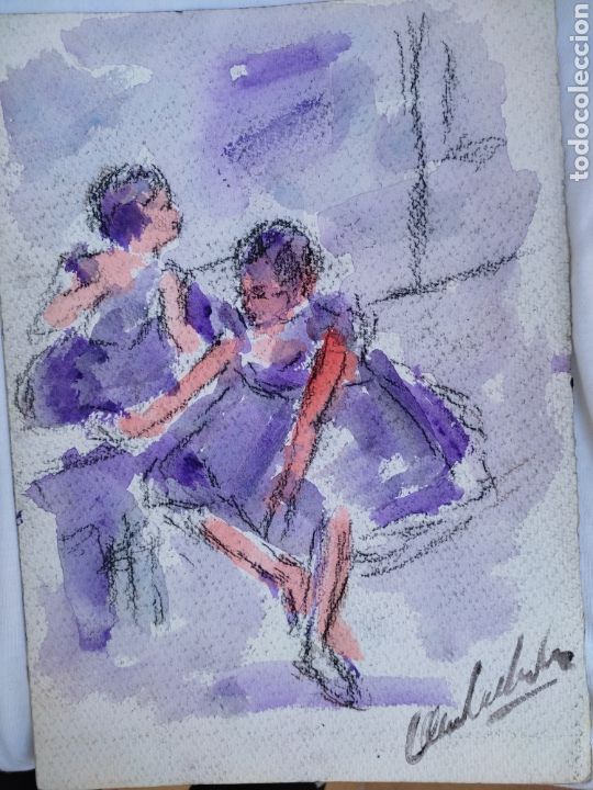 Bailarinas+ dibujo ( original)