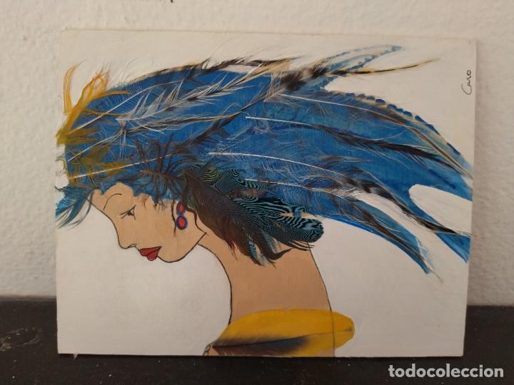 Arte: oleo sobre tabilla de madera - Foto 2