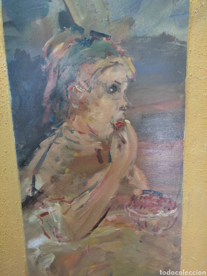 Arte: Chicas ( tr&iacute;ptico ) expresionismo - Foto 2