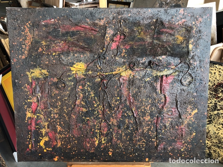 Arte: COMPOSICI&Oacute;N ABSTRACTA DE PERE LLOBET BARCELONA - Foto 1