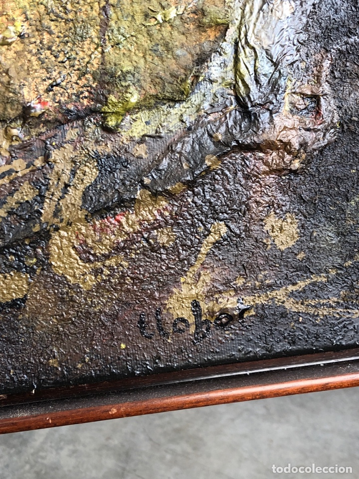 Arte: COMPOSICI&Oacute;N ABSTRACTA DE PERE LLOBET BARCELONA - Foto 4