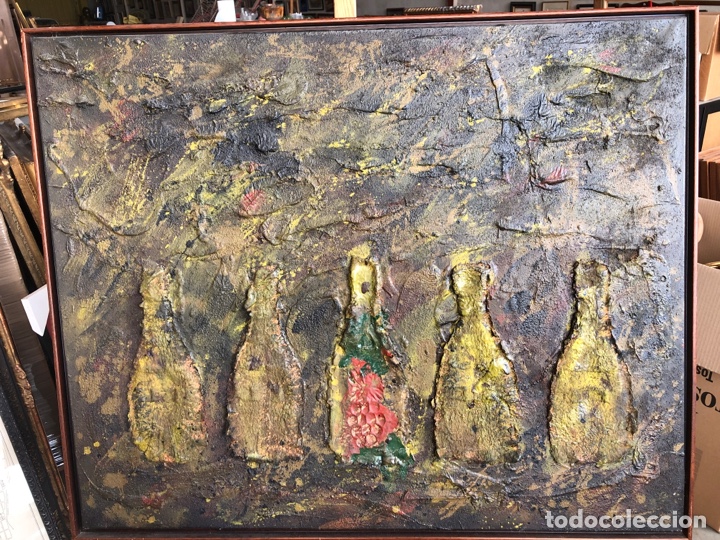 Arte: COMPOSICI&Oacute;N ABSTRACTA DE PERE LLOBET BARCELONA - Foto 1