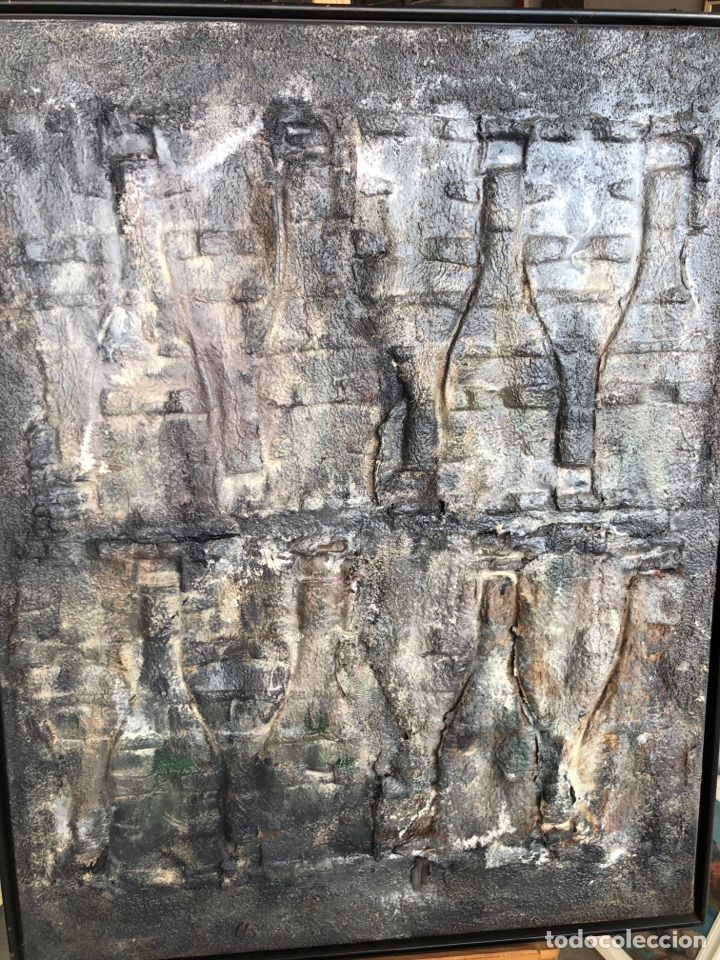 Arte: COMPOSICI&Oacute;N ABSTRACTA DE PERE LLOBET BARCELONA - Foto 2