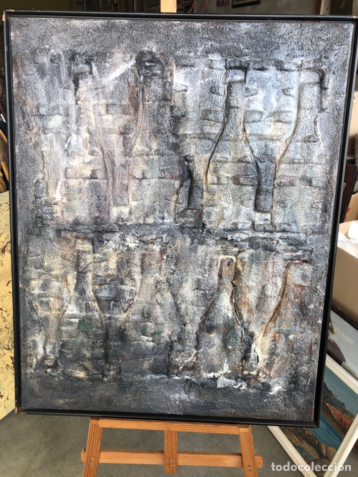 Arte: COMPOSICI&Oacute;N ABSTRACTA DE PERE LLOBET BARCELONA - Foto 1