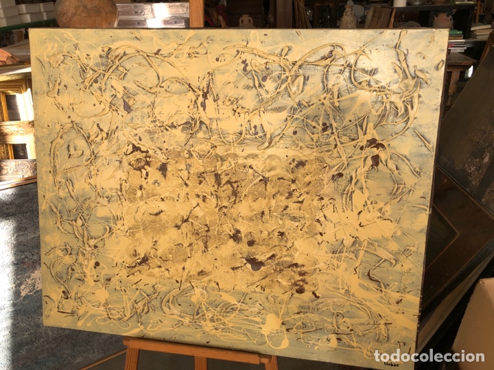 Arte: COMPOSICI&Oacute;N ABSTRACTA DE PERE LLOBET BARCELONA - Foto 2
