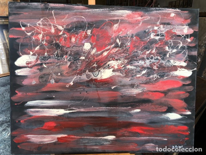 Arte: COMPOSICI&Oacute;N ABSTRACTA DE PERE LLOBET BARCELONA - Foto 1