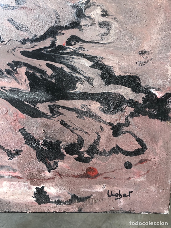 Arte: COMPOSICI&Oacute;N ABSTRACTA DE PERE LLOBET BARCELONA - Foto 3
