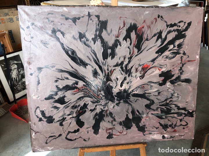 Arte: COMPOSICI&Oacute;N ABSTRACTA DE PERE LLOBET BARCELONA - Foto 1