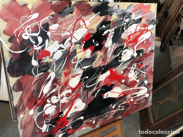Arte: COMPOSICI&Oacute;N ABSTRACTA DE PERE LLOBET BARCELONA - Foto 2
