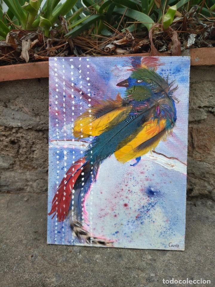 Arte: Cuadro sobre tabla de madera - Foto 3