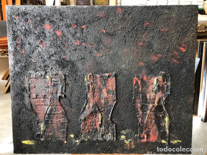 Arte: COMPOSICI&Oacute;N ABSTRACTA DE PERE LLOBET - Foto 1