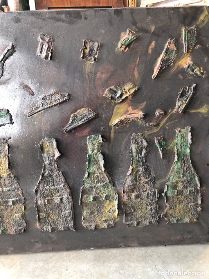 Arte: COMPOSICI&Oacute;N ABSTRACTA DE PERE LLOBET - Foto 2