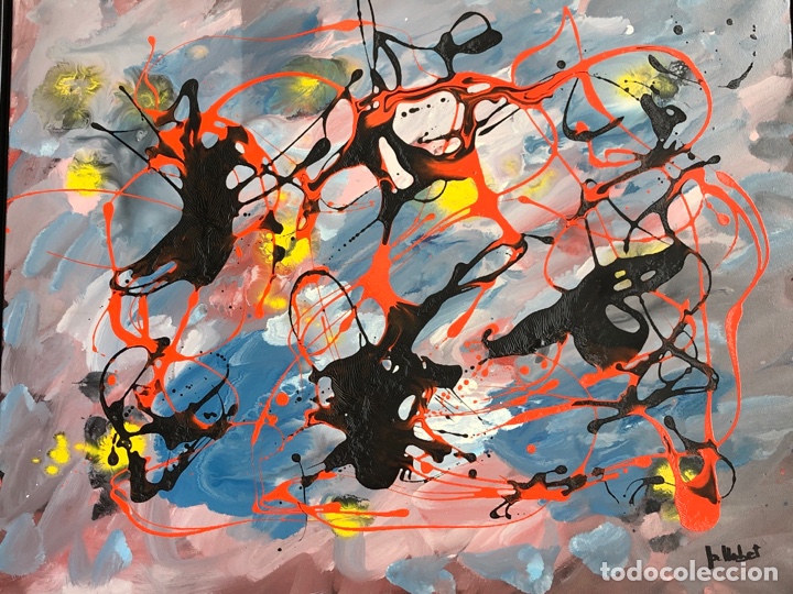 Arte: COMPOSICI&Oacute;N ABSTRACTA DE PERE LLOBET - Foto 2