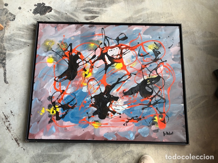 Arte: COMPOSICI&Oacute;N ABSTRACTA DE PERE LLOBET - Foto 3