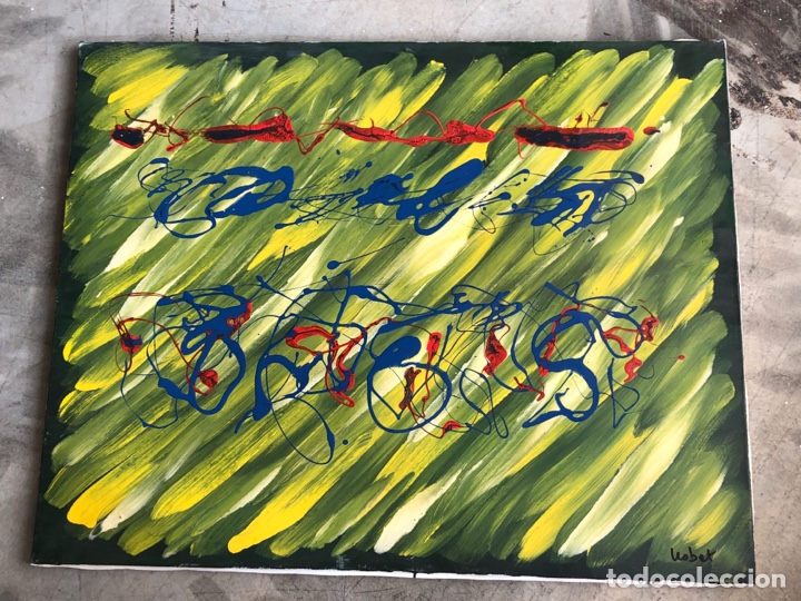 Arte: COMPOSICI&Oacute;N ABSTRACTA DE PERE LLOBET - Foto 1