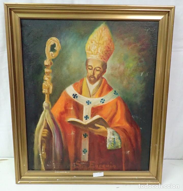Arte: &Oacute;leo sobre lienzo san eugenio - Foto 1