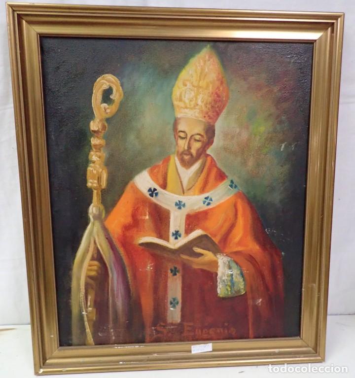 Arte: &Oacute;leo sobre lienzo san eugenio - Foto 2