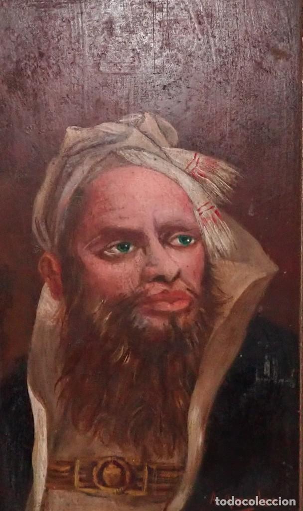 Arte: oleo sobre tabla firmado A.amodeo - Foto 2