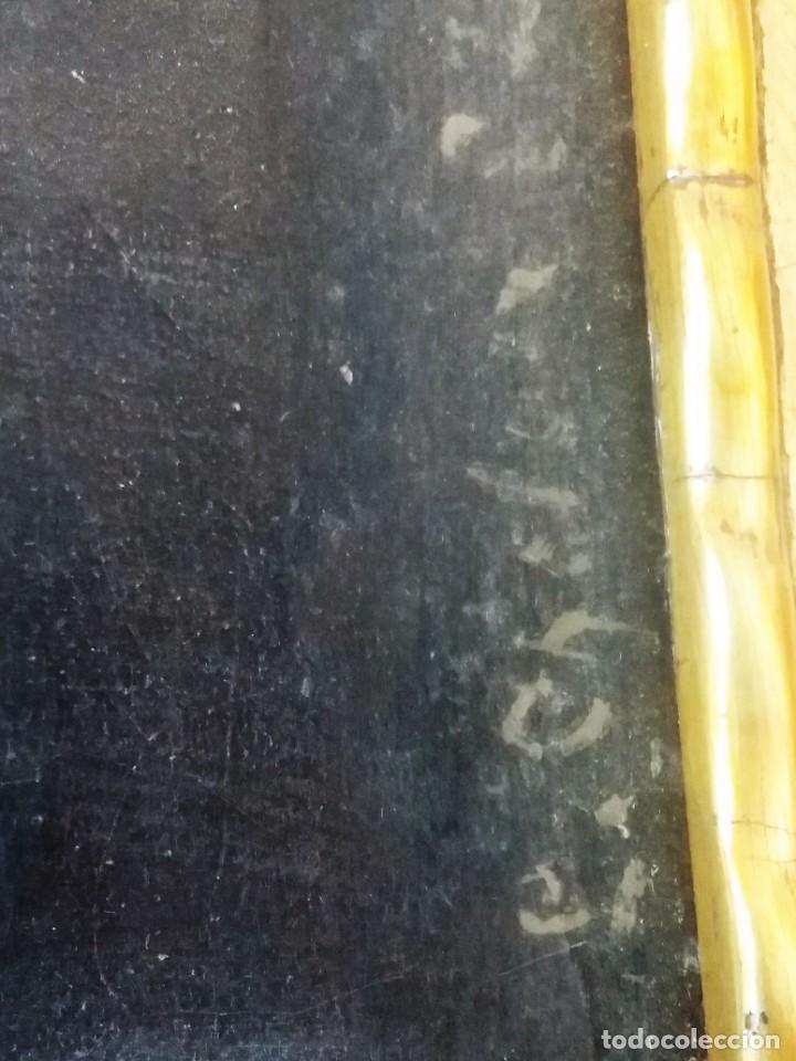 Arte: CUADRO SIGLO XIX- DAMA CON TOCADO - Foto 6