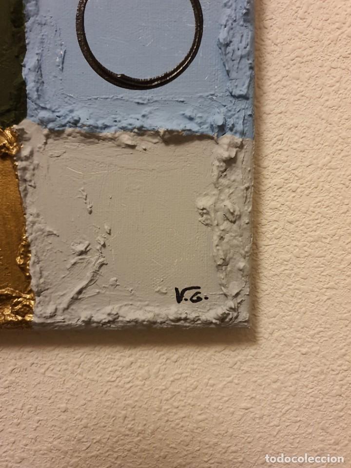 Arte: CUADRO OLEO ORIGINAL ( VIOLETA GEYER ) - Foto 4