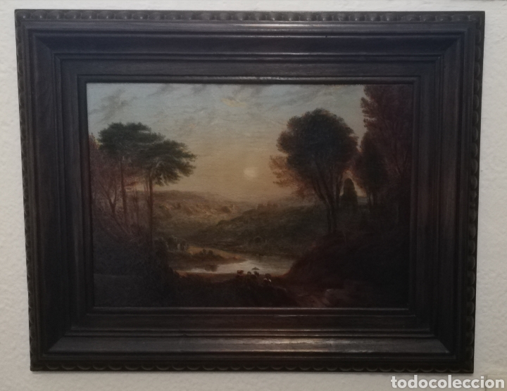 Arte: &Oacute;leo sobre tabla s. XIX (ca. 1835) - Foto 2