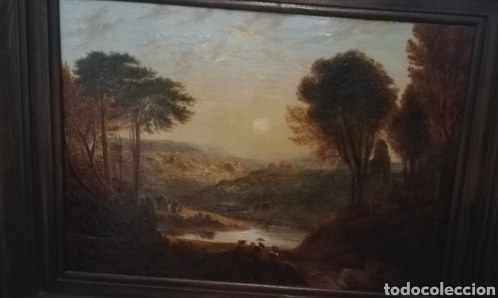 Arte: &Oacute;leo sobre tabla s. XIX (ca. 1835) - Foto 3
