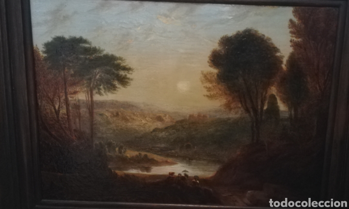 Arte: &Oacute;leo sobre tabla s. XIX (ca. 1835) - Foto 5