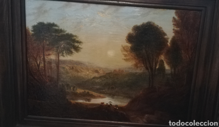 Arte: &Oacute;leo sobre tabla s. XIX (ca. 1835) - Foto 6