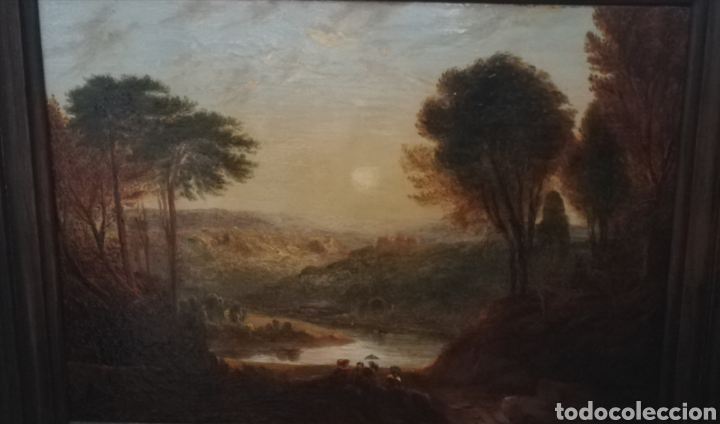 Arte: &Oacute;leo sobre tabla s. XIX (ca. 1835) - Foto 7