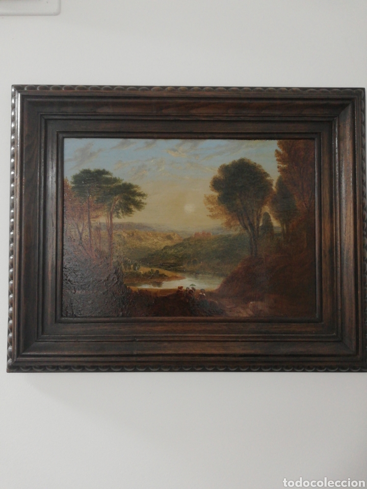 Arte: &Oacute;leo sobre tabla s. XIX (ca. 1835) - Foto 12