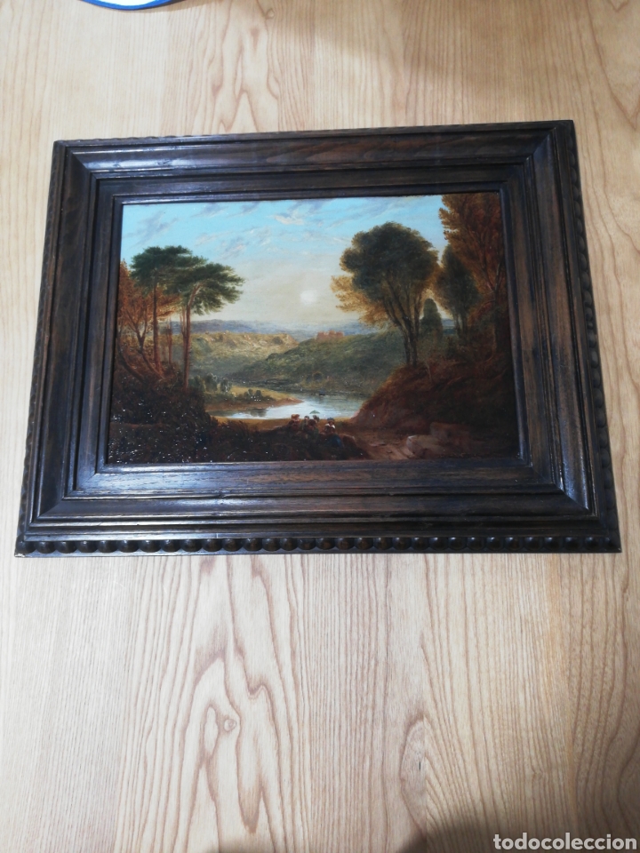 Arte: &Oacute;leo sobre tabla s. XIX (ca. 1835) - Foto 14