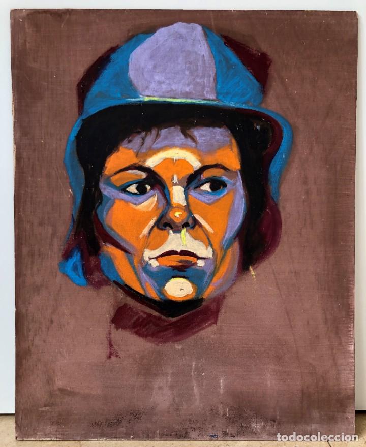 Arte: SOVIET POP ART - COMPOSICI&Oacute;N ORIGINAL 1970s - Foto 4