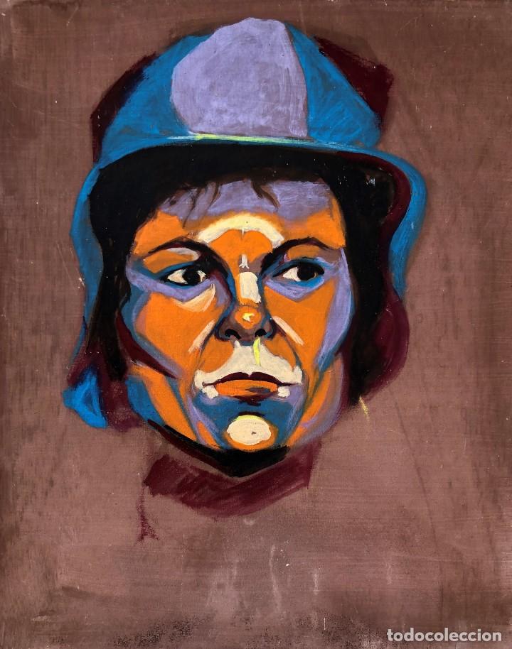 Arte: SOVIET POP ART - COMPOSICI&Oacute;N ORIGINAL 1970s - Foto 14