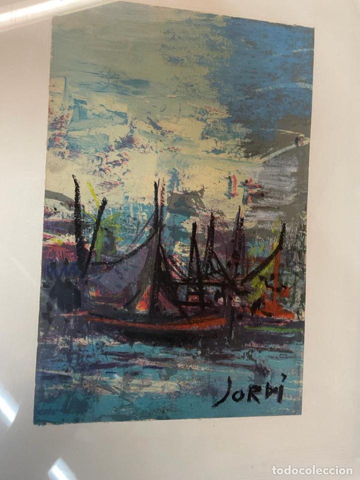 Arte: CUADRO - BARCAS FIRMADO JORDI - Foto 2