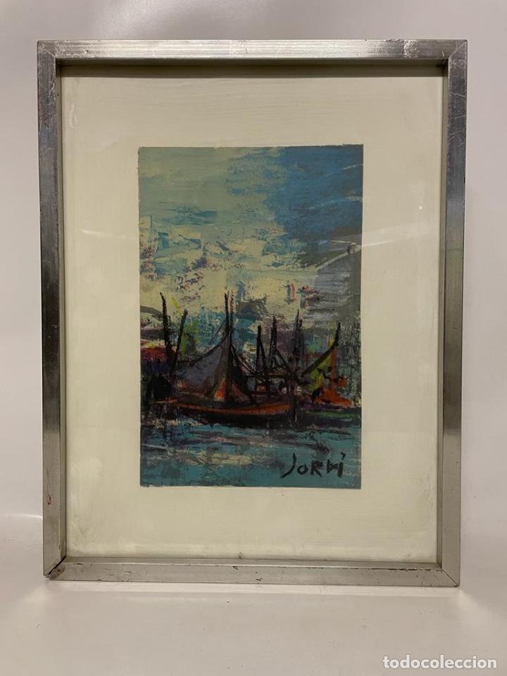 Arte: CUADRO - BARCAS FIRMADO JORDI - Foto 1