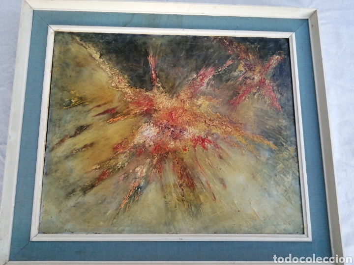 Arte: Abstracto. &Oacute;leo sobre lienzo. An&oacute;nimo - Foto 1