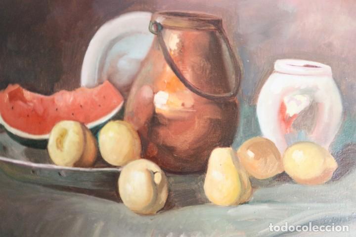 Arte: Oleo de un bodeg&oacute;n firmado E.CORTES - Foto 4
